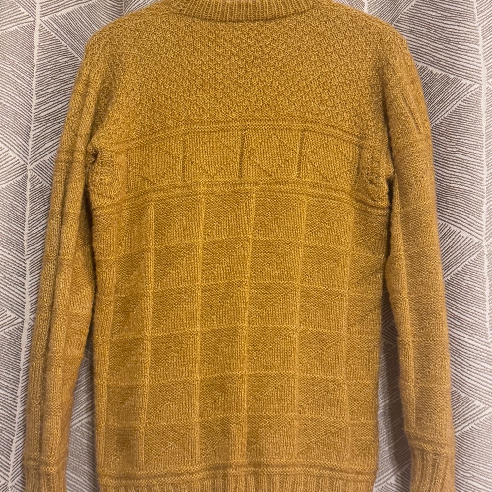 Men's Mustard Sweater